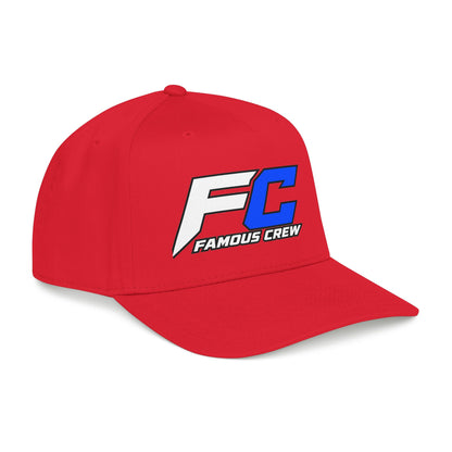 Famous Crew FC Logo Baseball Cap | Embroidered Hip Hop Streetwear