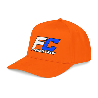 Famous Crew FC Logo Baseball Cap | Embroidered Hip Hop Streetwear
