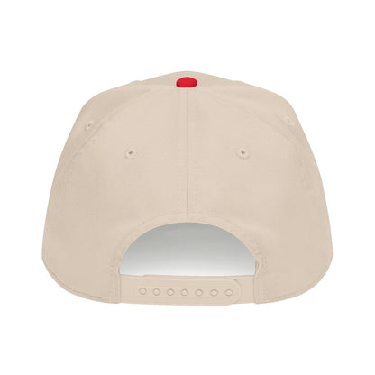 RED Famous Crew FC Logo Baseball Cap | Embroidered Hip Hop Streetwear
