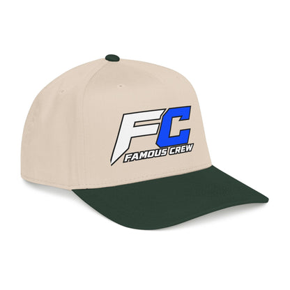 Famous Crew FC Logo Baseball Cap | Embroidered Hip Hop Streetwear