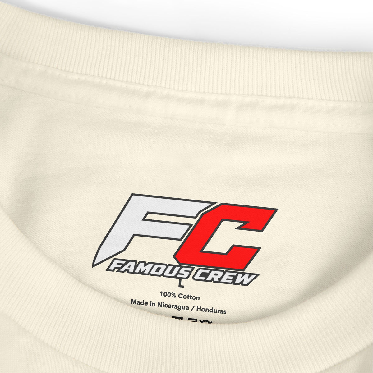 Racing Crest Tee — Minimal Retro Motor Logo Cotton Shirt