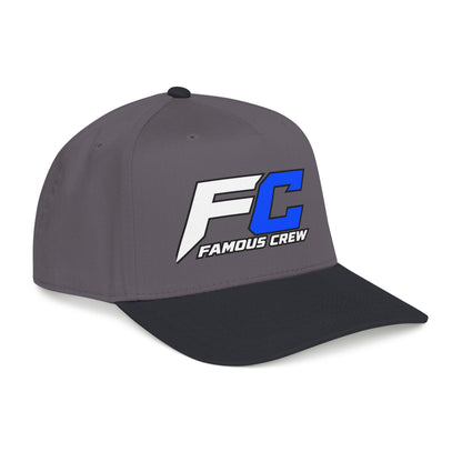 Famous Crew FC Logo Baseball Cap | Embroidered Hip Hop Streetwear