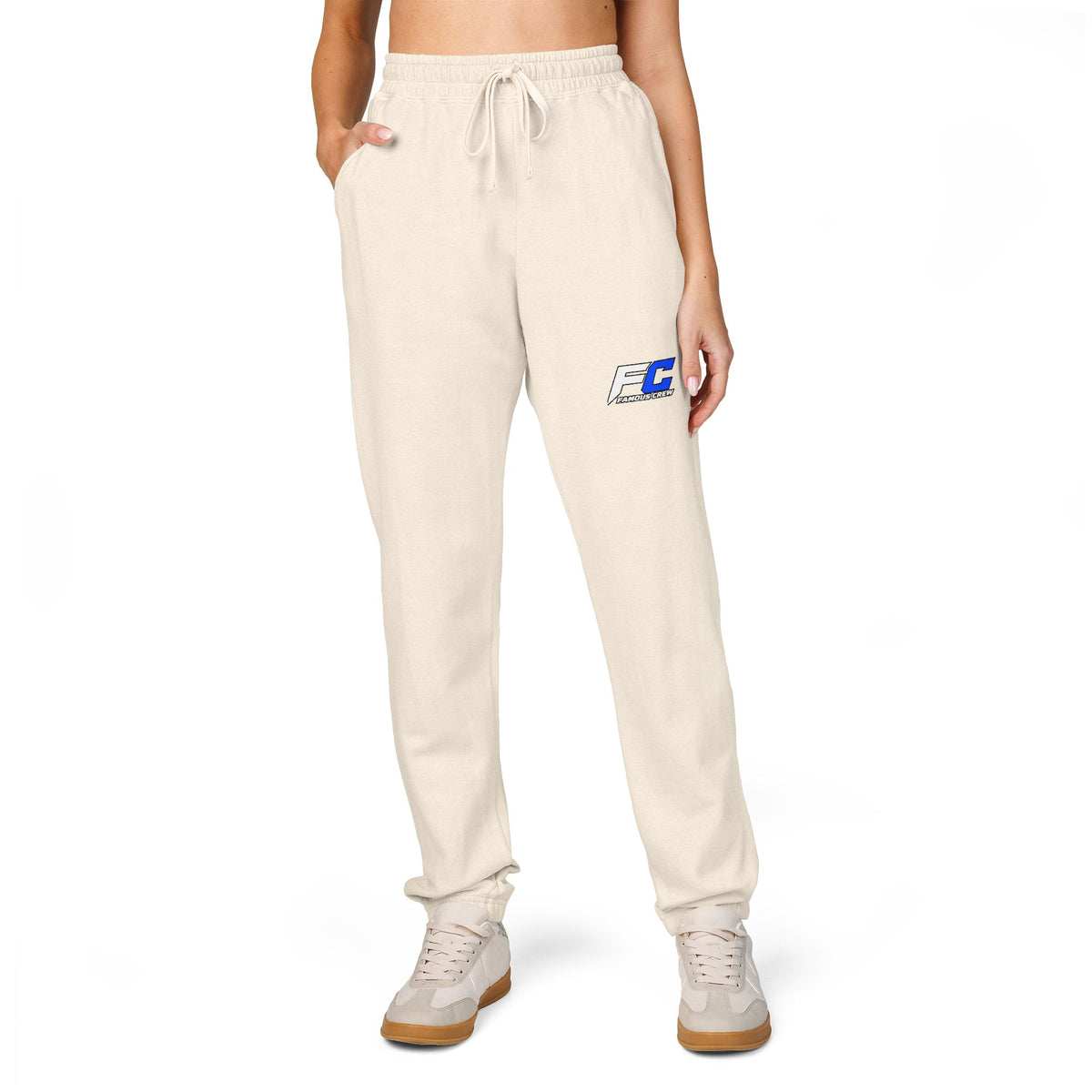 Unisex Garment-Dyed Fleece Sweatpants