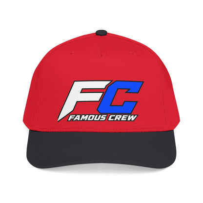 Famous Crew FC Logo Baseball Cap | Embroidered Hip Hop Streetwear