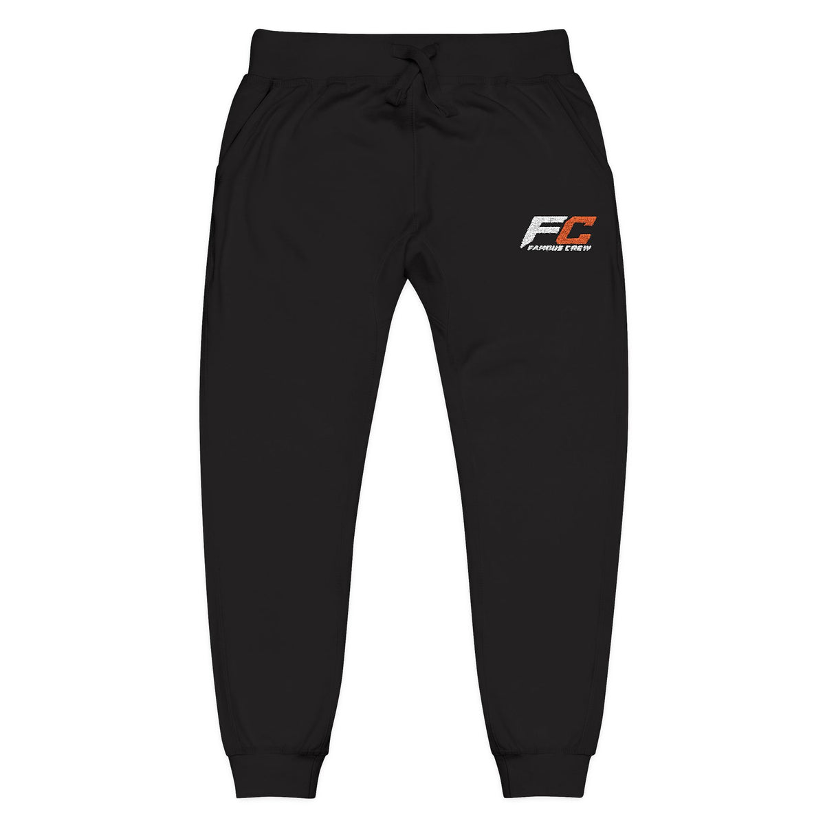 Embroidered Fleece Sweatpants