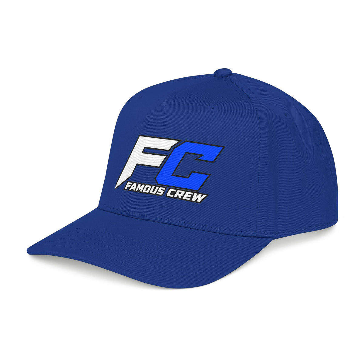 Famous Crew FC Logo Baseball Cap | Embroidered Hip Hop Streetwear