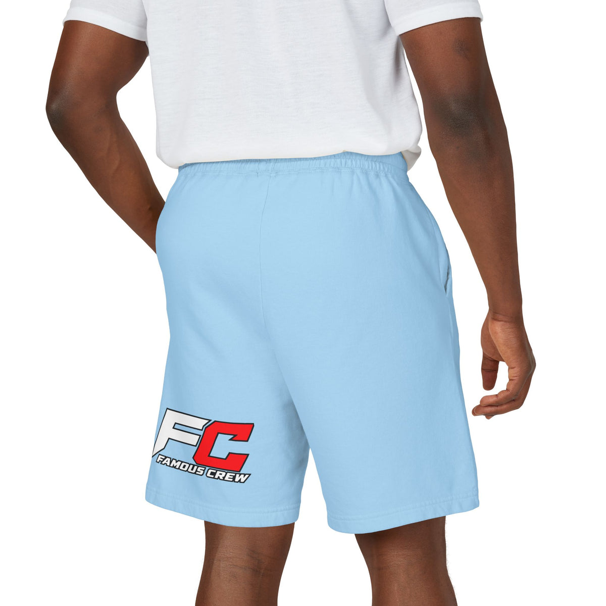 Famous Crew FC Logo Sweat Shorts | Logo Athletic Shorts