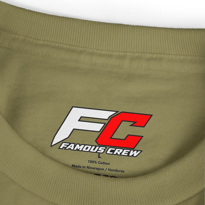 Racing Crest Tee — Minimal Retro Motor Logo Cotton Shirt