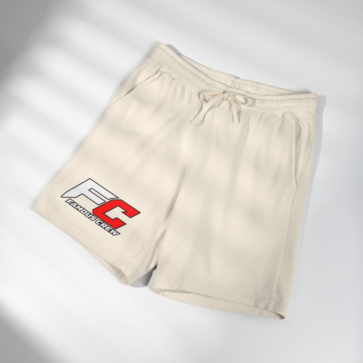 Famous Crew FC Logo Sweat Shorts | Logo Athletic Shorts