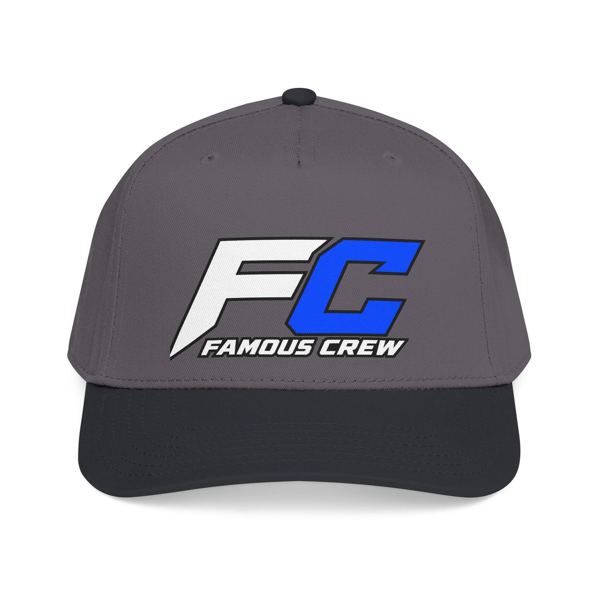Famous Crew FC Logo Baseball Cap | Embroidered Hip Hop Streetwear