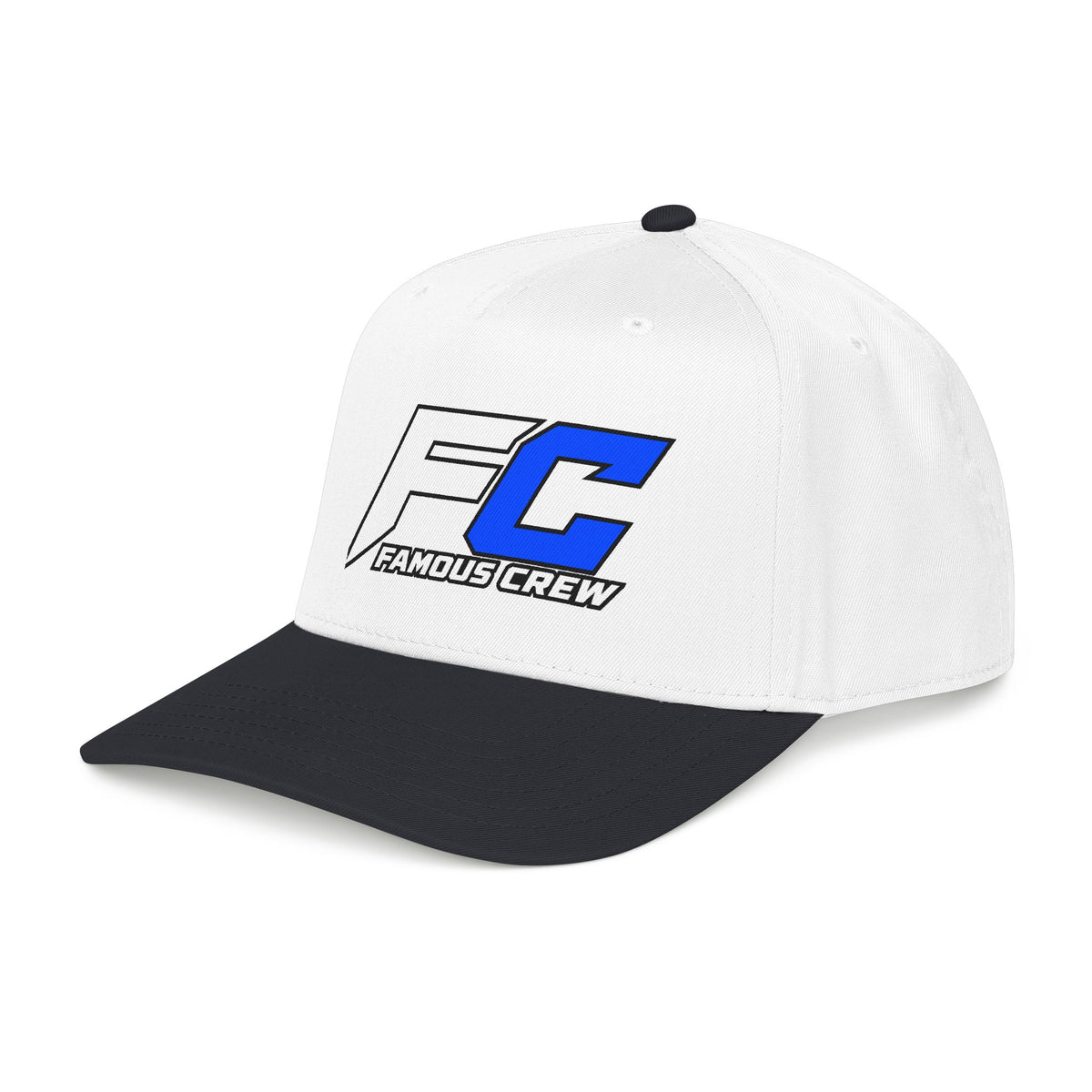 Famous Crew FC Logo Baseball Cap | Embroidered Hip Hop Streetwear